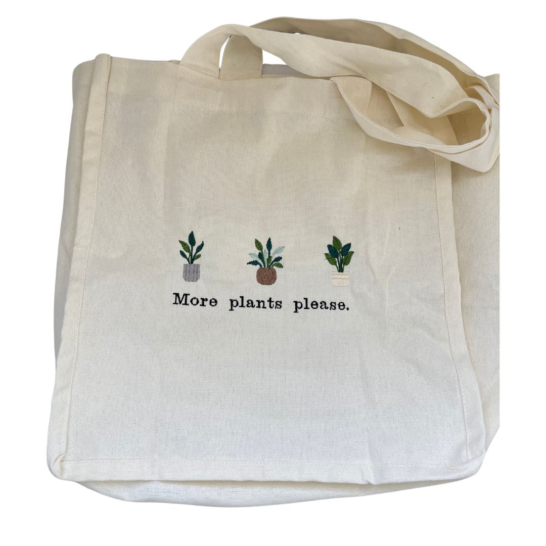 More Plants Please - Tote Bag