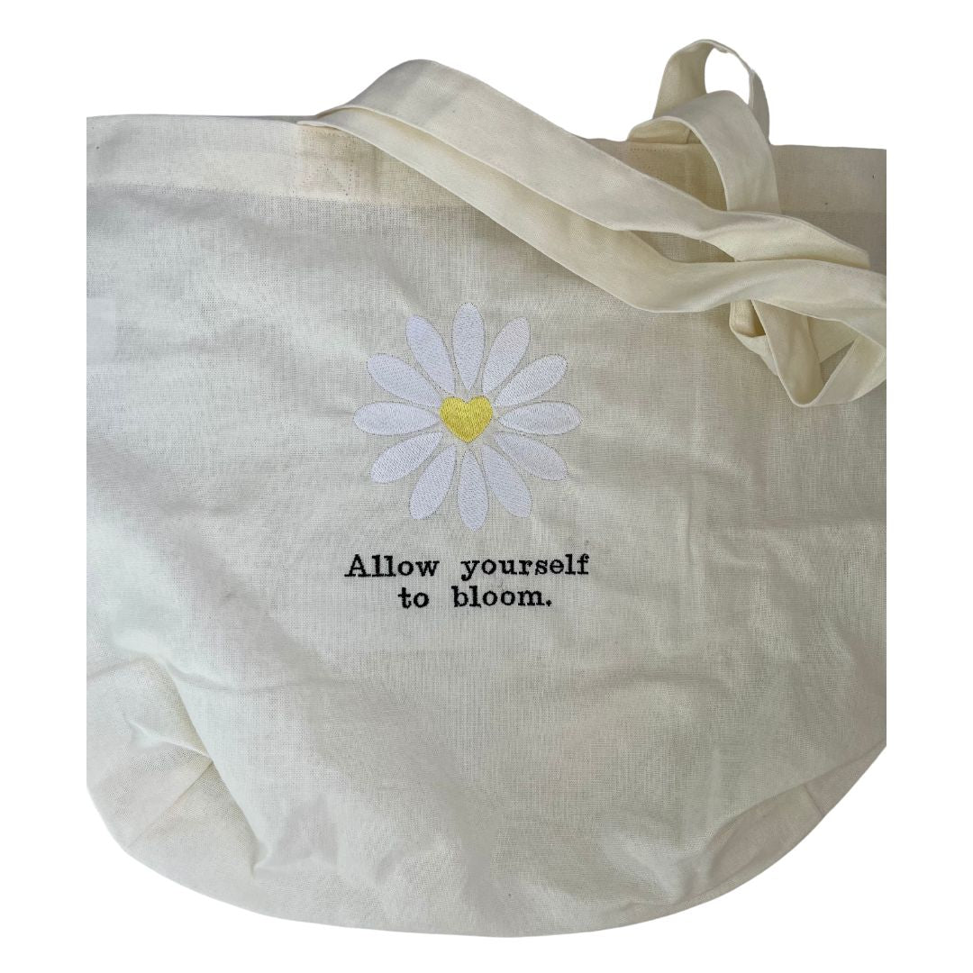 Allow Yourself to Bloom - Tote Bag