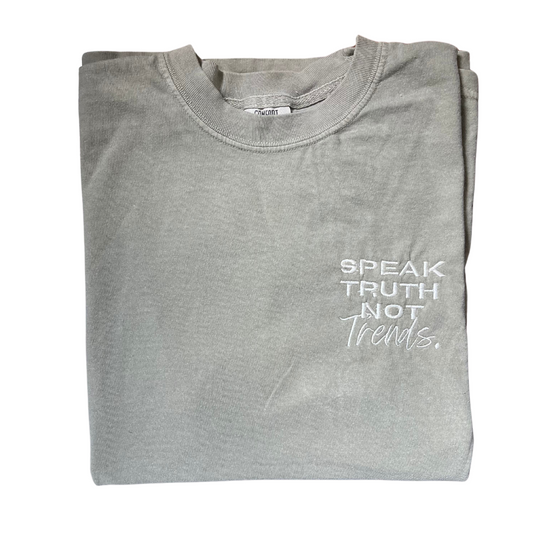 Speak Truth Not Trends - Tee