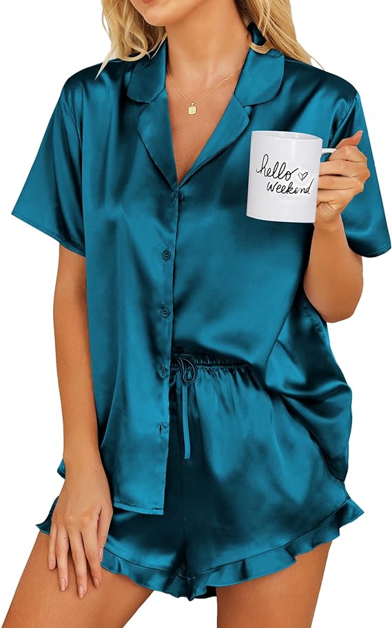 Satin Pajama Set