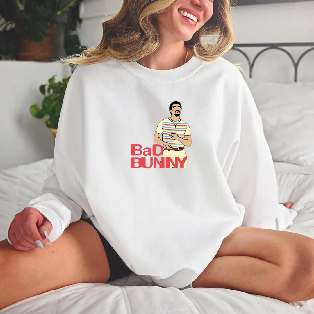 DTMF Bad Bunny Silhouette Sweater (Crewneck or Hoodie)
