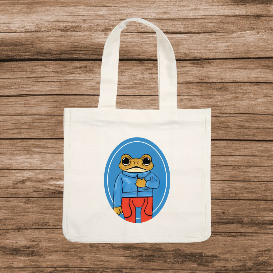 DTMF Sapo Concho Embroidered Tote Bag