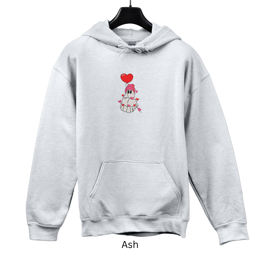 Valentine's Day Ghost Sweater (Crewneck or Hoodie)