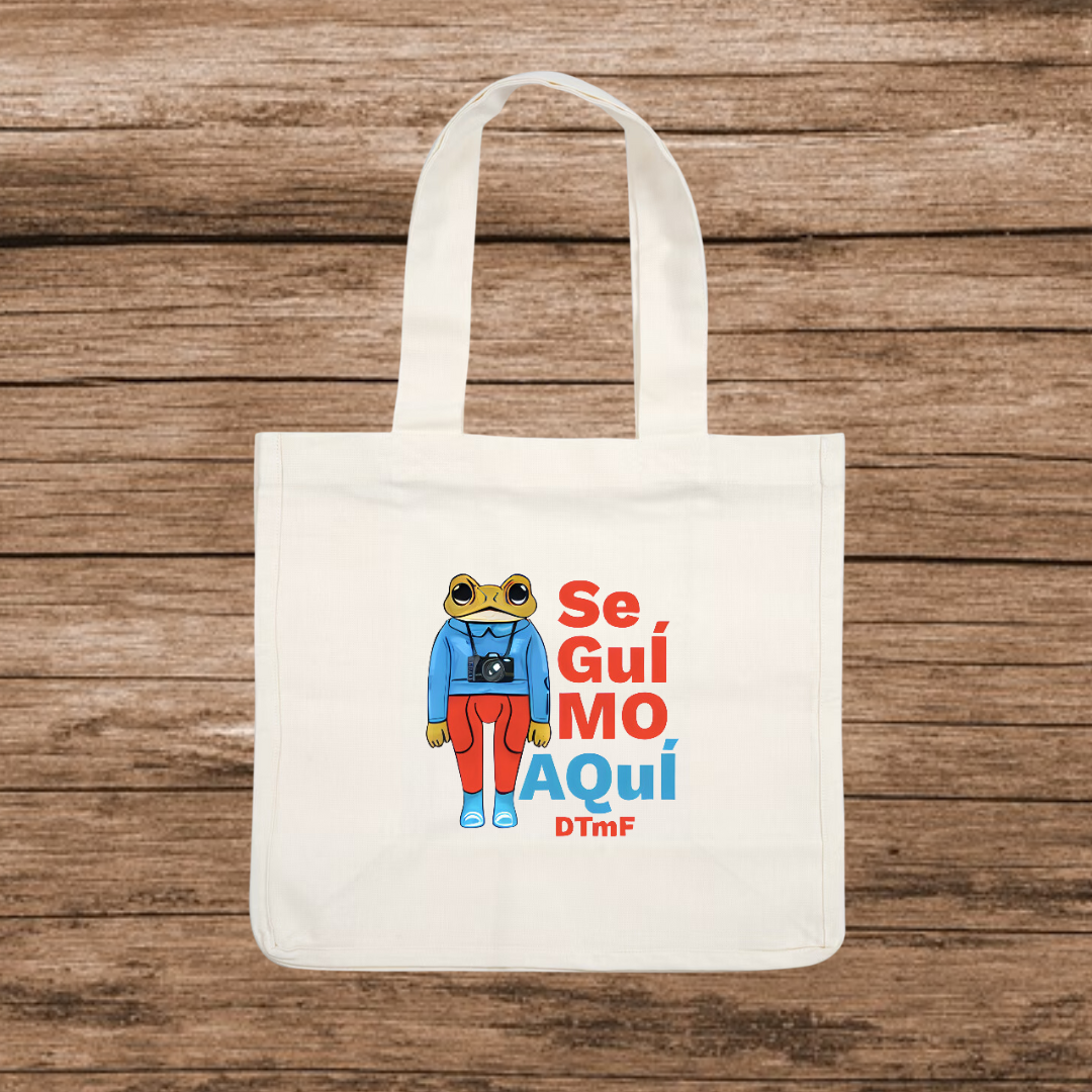 DTMF Seguimos Aqui Embroidered Tote Bag