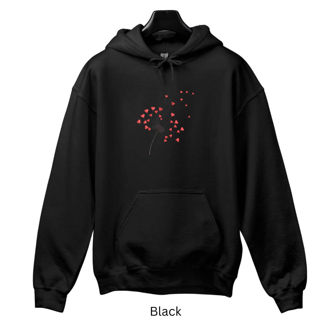 Valentine's Day Dandelions Sweater (Crewneck or Hoodie)