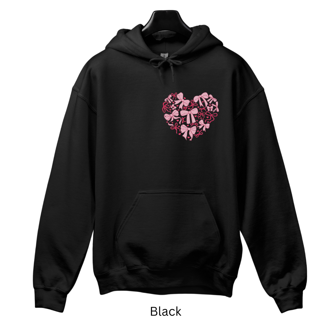 Valentine's Day Bows Sweater (Crewneck or Hoodie)
