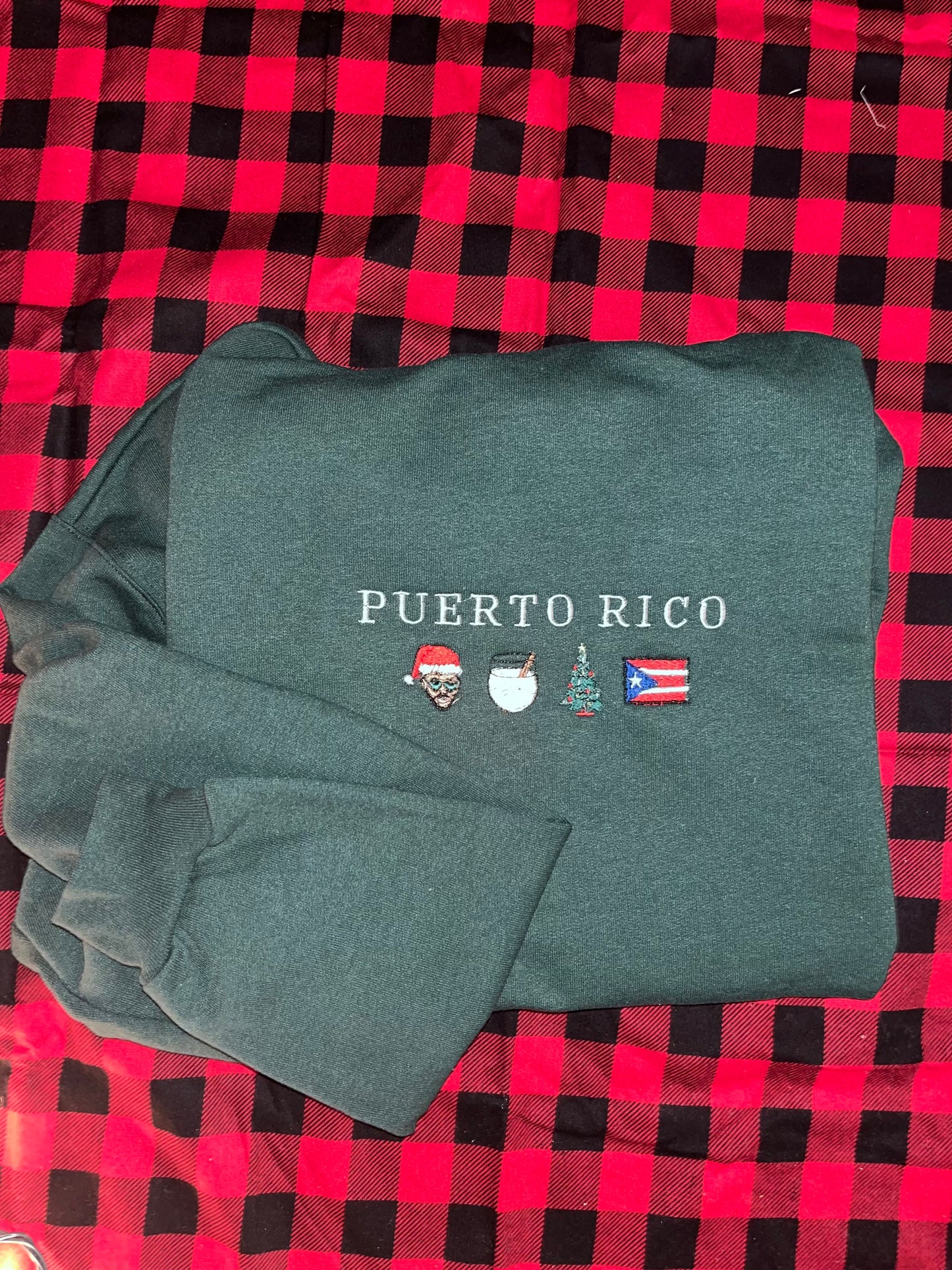 Puerto Rican Christmas Holiday Crewneck