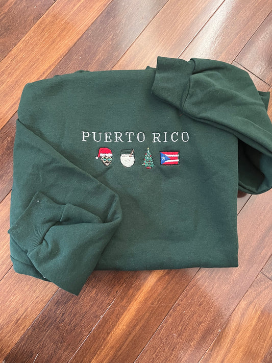 Puerto Rican Christmas Holiday Crewneck