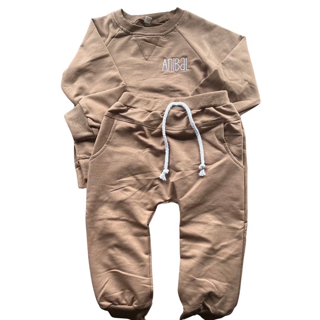 Embroidered Baby Set