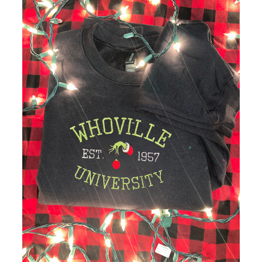 Whoville University Holiday Crewneck