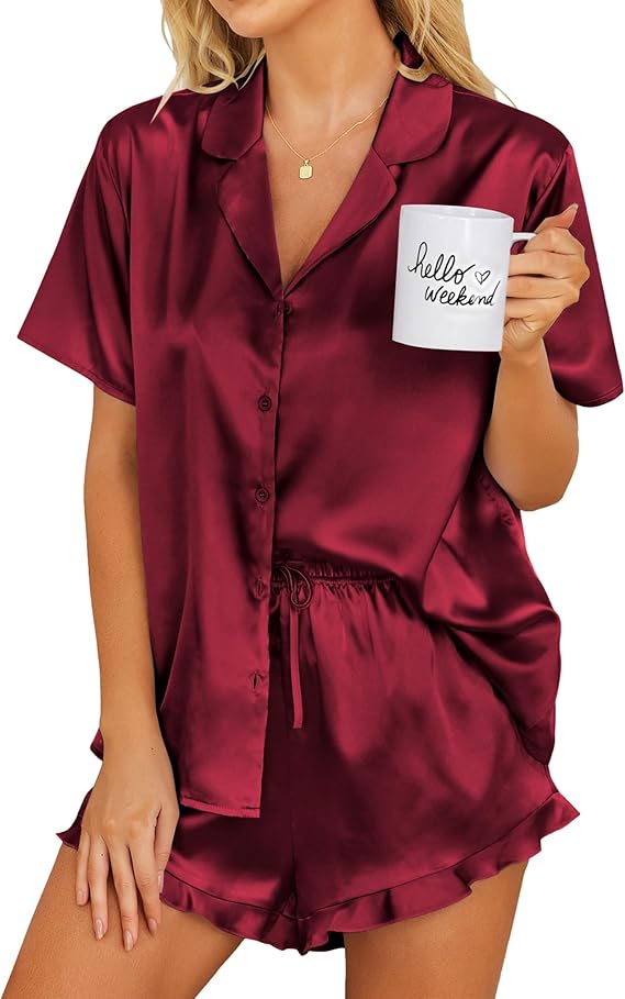 Satin Pajama Set